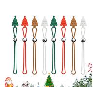 yybng Crochets pour Ornements de Noël, Attaches Anti-Dérapantes, 8 Pièces Porte couronnes de Cheminée pour Fêtes, Pour Manteau De Cheminée Bas De Noël Porte Fenêtre Mur Salon Chambre Bureau