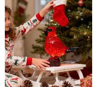 yybng Lampe De Table En Forme D Oiseau - Décorations De Bureau En Forme D Oiseau Rouge En Résine,Lampe De Table - pour Salon Chambre Chambre d'Enfant Coin Lecture Dortoir Hôtel Appartement Vacances