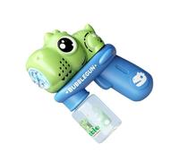 yybng Machine à Bulles Portable - Machine À Mousse Lumineuse À Piles - Stick à Bulles Dinosaure Portable étanche - pour 3 À 8 Ans Adultes Extérieur Fête Jardin