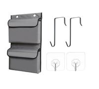 yybng Organisateur De Porte De Rangement - Organisateur De Rangement sur Porte,Porte-Etagère Imperméable Verticale Murale pour Entrée Salle de Bain Placard Cuisine