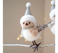 yybng Ornements De Sapin De | Décorations pour Les Fêtes en Mousse avec Un Design 3D D'Oiseau - Pendentif De en Mousse À Forme D'Oiseau | pour Chambre Balcon Portes Mur Jardin Cour Allée Porche