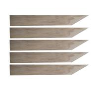 yybng Outil de Lissage pour Joints de Calfeutrage,Kit de Calfeutrage en Bois | Applicateur Lisseur Ergonomique avec Manche en Bois pour Portes, Fenêtres et Projets de Bricolage