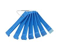 yybng Peigne pour Ailettes de Radiateur - Kit De Nettoyage 7 Pièces avec Brosses,Peigne pour Serpentin AC - pour Évaporateur Appareils Commerciaux et Domestiques Entretien Automobile