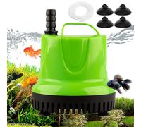 yybng Pompe d'Aquarium Submersible | Pompe À Eau Pour Fontaine | Dispositif Silencieux De Filtration Et Circulation Avec Ventouses Pour Bassin, Terrarium, Drainage, Irrigation Extérieure Et Sump