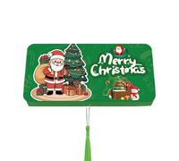 yybng Porte-Argent de Noël | Carnet De Fêtes avec 10 Fentes - Porte-Cartes Pliable de Noël | pour Garçons Hommes Femmes Parents Amis Famille Anniversaire Fête Saint-Valentin Événement Spécial