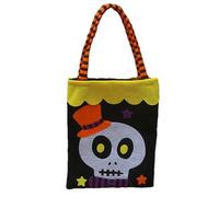 yybng Sac Tote Halloween | Sac Courses Halloween | Tote Non Tissé pour Cadeaux Décorations École Collation Adultes