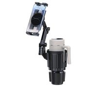 yybng Support de Téléphone pour Porte-Gobelet de Voiture,Extendeur de Porte-Gobelet avec Support 2-en-1 | Adaptateur de Base Réglable pour Véhicule Automobile, Téléphone
