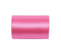 YYCRAFT Bobine de ruban de satin de 20,3 cm de large pour grande ouverture, coupe, cérémonie, mariage, fête d'anniversaire, décoration, cadeau, artisanat (20,9 m, rose foncé)