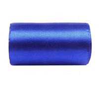 YYCRAFT Bobine de ruban en satin de 25 cm de large en tissu satin pour cérémonie d'inauguration avec coupure de ruban, mariage, anniversaire, décoration de fête, cadeau, artisanat (20,1 mètres, bleu