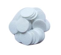 YYCRAFT Lot de 200 cercles en feutre de laine dure blanc pour projets d'artisanat 35 mm