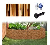 YYDPSHH Canisse Bambou Brise Vue Jardin Panneaux De Clôture en Roseaux 0.5 0.7 1 1.2 1.3 1.5 1.6m De Haut Clôture en Bambou Naturel pour Balcon/Patio/Toit/Ancienne Clôture/Cour Facile à Installer