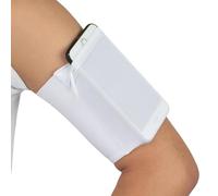 YYDPYZBD Brassard Portefeuille De Poignet, Pochette Poignet pour Vêtements Sport La Course, Course À Pied-Blanc