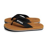 YYDPYZBD Chaussons Homme Hommes Tongs Summer Beachwear Chaussures Décontractées Grande Taille, À Semelle Épaisse, Taille 51-noir-4xl#49 50