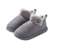 YYDPYZBD Pantoufles Slippers pour Femmes avec des Talons Les Couples Intérieurs Et Extérieurs La Maison Faute De Chaussures À Semelles Épaisses Hommes-gris-42-43 (adapté 41-42)