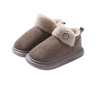 YYDPYZBD Pantoufles Slippers pour Femmes avec des Talons Les Couples Intérieurs Et Extérieurs La Maison Faute De Chaussures À Semelles Épaisses Hommes-café Profond-44-45 (adapté 43-44)