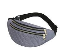 YYDPYZBD Sac bandoulière Bumbags Et Fanny Packs for Men Femmes Running Travel Treproofing Bag Outdoor Sport pour Les Dames-Gris