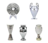 YYDSTES Coffret de Mini Trophées de Football en Métal Modèle de Collection De Trophées des Champions Souvenirs de la Ligue de Football Décorations de Bureau pour Supporters Cadeaux Créatifs,B,5pc