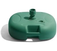 YYDSWTW Base de Drapeau carrée Robuste remplie de Sable, Support de Sol Portable en Plastique pour Poteau de Salon Commercial d'événements extérieurs et intérieurs Vert 44 * 44 * 14cm