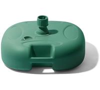 YYDSWTW Base de Drapeau carrée Robuste, Support de Sol Portable en Plastique rempli d'eau pour Poteau de Salon Commercial d'événements extérieurs et intérieurs Vert 44 * 44 * 14cm