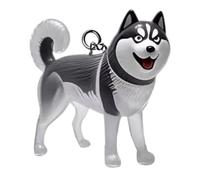 YYDSWTW Clour de Coiffure pour Chiens Portable Portable Pet Memorial Rangement Boîte de Rangement Transparent Pendre de Forme de conteneur Transparent pour Les propriétaires 1 Pack A