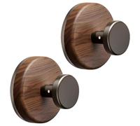 YYDSWTW Crochets à ventouse de surface pour porte de miroir de fenêtre en verre lisse avec cintre de couronne réutilisable étanche pour porte-serviettes de douche de salle de bain 2 pièces