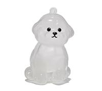 YYDSWTW Pendentif Souvenir Souvenir clés de Chariot de Chien Coiffeur de Coiffure clés Transparent récipient Transparent 1 Pack Portable pour Les propriétaires Charme de Suspension D