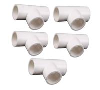 YYDSWTW PVC Pipe Tee 3 Way Equal Tee for Garden Irrigation and Drain Pipe Tee Tee Haute QUALITÉ Blanc 25mm