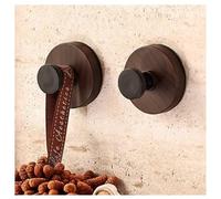 YYDSWTW Support Crochets à Ventouse pour Serviette de Douche de Salle de Bain avec Cintre de Couronne Réutilisable Etanche sur Fenêtre en Verre Porte Miroir Surface Lisse 2 Pièces