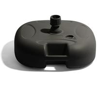 YYDSWTW Support de Support de Sol, Base de Drapeau, en Plastique rempli d'eau, carré Robuste, Portable pour l'extérieur et l'intérieur, Poteau de Salon Commercial Noir 44 * 44 * 14cm