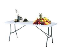 YYDSWTW Table Pliante extérieure et Table de Table HDPE pour la durabilité étanche en Termes de terrasse