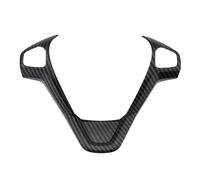 YYFHR Décoration de volant, compatible avec Ford Fiesta MK7 2009-2017, compatible avec Ecosport 2012-2017, autocollants de garniture de couverture, accessoires de panneau de voiture Garniture du panne