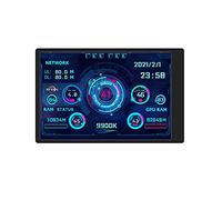 YYGE Affichage de la température PC CPU 3,5 pouces IPS Écran secondaire pour hôte contrôle de la température LCD dynamique pour boîtier d'ordinateur, 8.5 x 5.5 x 0.7cm