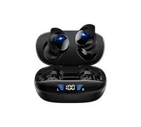 YYGGWL Casque Gaming Casque Ouvert Écouteurs Bluetooth 5.3 Véritables écouteurs Ouverts avec Crochets d'oreille rotatifs 48 Heures de Lecture Micros à Basses Profondes Casque Conduction Osseuse