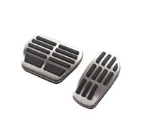 YYGGWL Couvre pédale accélérateur Pédale De Repose-Pieds De Frein À Carburant en Acier Inoxydable Sport pour Dacia pour Duster Couvre Pedale(at)