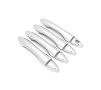 YYGGWL Garniture chromée pour poignée Compatible avec Hyundai Accent RB 2011-2018 Couvre-Poignée Extérieur à Trou Unique Film Protecteur Anti-Rayures(Electroplating)