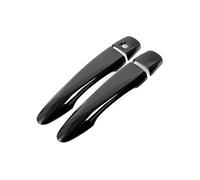 YYGGWL Garniture chromée pour poignée Compatible Avec Koleos HZG 2017-2020 Décoratif Poignée De Porte 1 Trou Antiravure Accessoires(2 doors bright black)