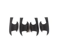 YYGGWL Garniture chromée pour poignée Compatible Avec Teramont Touareg X 2017-2024 Poignées 4 Intelligentes Sans Perçage Film Protecteur Décoratif Anti-Rayures(Blade door bowl carbon fiber)
