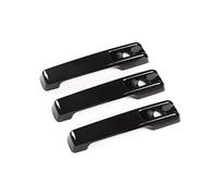 YYGGWL Garniture chromée pour poignée Compatible Benz EQG 2021-2024 Baguette Chromée Pour Poignée De Porte Protection Antirayure Pour Encoche Et Poignée De Voiture(3 doors-bright black)