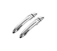 YYGGWL Garniture chromée pour poignée Compatible Koleos Y 2007-2016 Protège-Poignée Double Intelligent Sans Perçage Protection Antirayure Pour Encoche Et Poignée(2 doors electroplated)