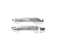 YYGGWL Garniture chromée pour poignée Compatible MG Mulan MG4 2022-2024 Conduite À Gauche Cache Poignée Monotrou 1 Capteur Anti-rayures Pour Logement De Porte(2 doors electroplated)