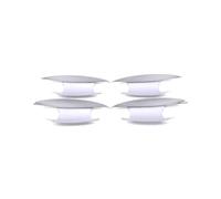 YYGGWL Garniture chromée pour poignée Compatibles Avec Benz Classe GLC 2023 Poignée De Porte Bande Décorative Lumineuse Accessoires Anti-Rayures De Manucure De Poignée(Door bowl-electroplating)