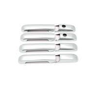 YYGGWL Garniture chromée pour poignée Film Chromé Anti-rayures Pour Poignée Santana 2000/3000 2000-2008 Décorative Pour Cuvette De Porte Extérieure(Double hole)