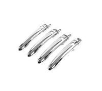 YYGGWL Garniture chromée pour poignée Kit De Film De Pour Poignée Et Bol De Porte À Trou Unique Kangoo MK2 FC FW X61 2008-2020(Four smart electroplating)