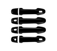 YYGGWL Garniture chromée pour poignée Kit De Garniture Intérieure Et Extérieure Pour Poignée Et Bol De Porte Avec Commutateur De Vitre Toyota Alphard Série 30 2015-2021(Handle-bright black)