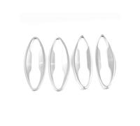 YYGGWL Garniture chromée pour poignée Pour Accord IX 2013-2017 Protège-Poignée Monotrou Double Intelligent Pour Encadrement De Porte Et Gâche Extérieure(Gate bowl plating)