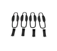 YYGGWL Garniture chromée pour poignée Pour Dodge Magnum 2005-2008 Protège-Poignée Monotrou Double Intelligent Film Protecteur Anti-Rayures Pour Modification De Gâche(Door bowl carbon fiber pattern)