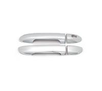 YYGGWL Garniture chromée pour poignée Pour Kia Spectra Cerato 2005-2016 Couvre-poignée de porte accessoire(2-door - single-hole plating)