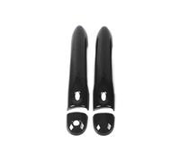 YYGGWL Garniture chromée pour poignée Pour LADA XRAY Cross 2015-2019 Protection Anti-Rayures Monotrou Pour Poignée Et Kit De Personnalisation De Cuve(2 doors dual smart bright black)