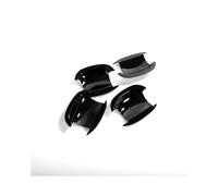 YYGGWL Garniture chromée pour poignée Pour Lavida 2013-2017 Protège-Poignée Avec Bande Décorative Anti-Rayures Film De Protection(Small door bowl bright black)