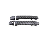 YYGGWL Garniture chromée pour poignée Pour Legacy BN B15 2016-2021 Protège-Poignée Monotrou Double Intelligent Pour Encadrement De Porte Et Gâche Extérieure(2 doors carbon fiber pattern)